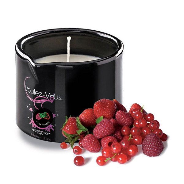 Κερί για Μασάζ Κόκκινα Φρούτα Voulez-Vous... 03456 (180 ml)