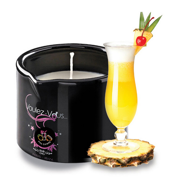 Κερί για Μασάζ Καρύδα Ανανάς Voulez-Vous... 03463 (180 ml)