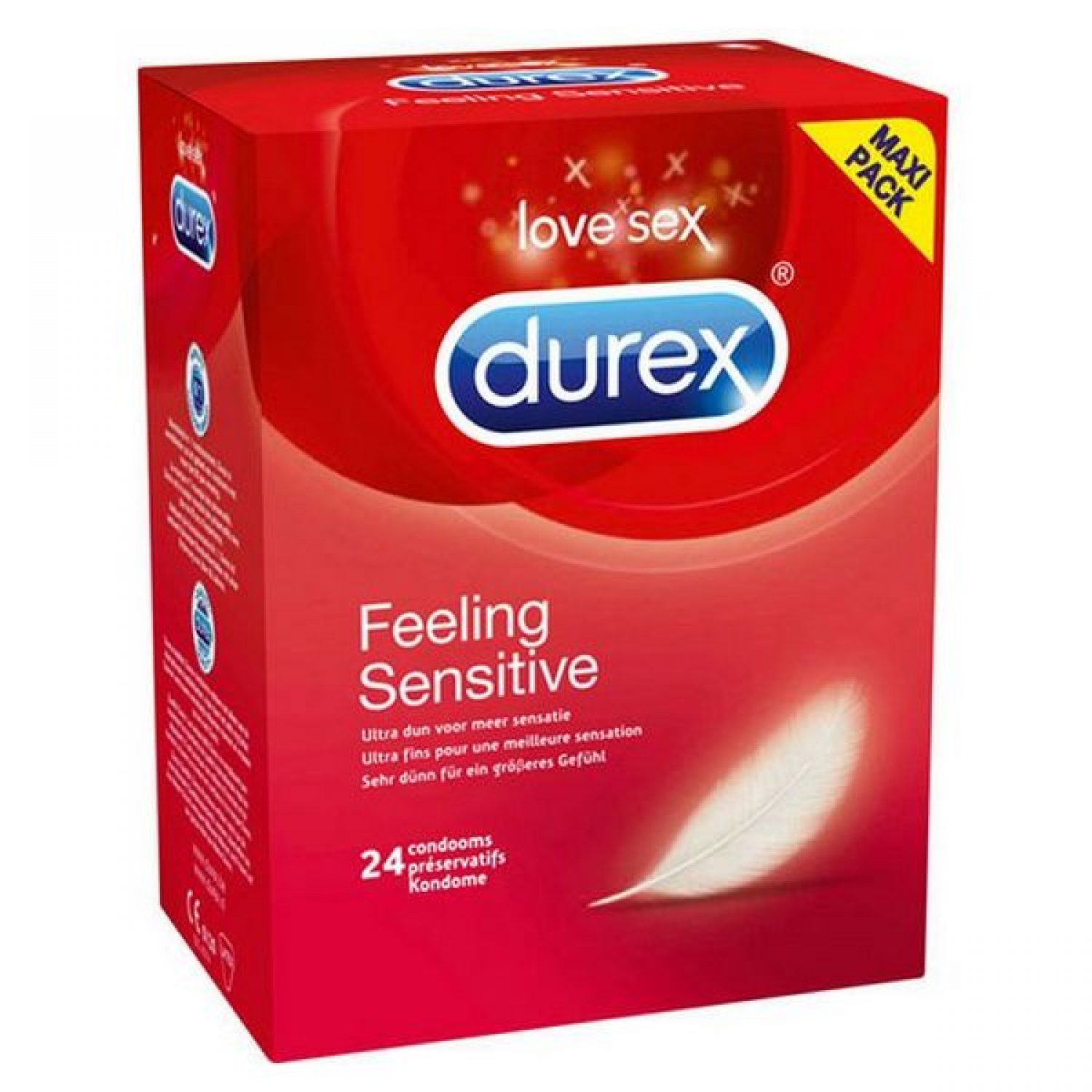 Προφυλακτικά Feeling Sensitive 24 τεμ. Durex 63249
