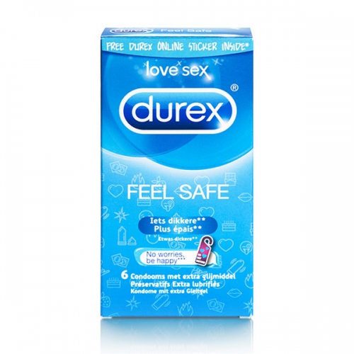Προφυλακτικά Feel Safe Durex (6 pcs)