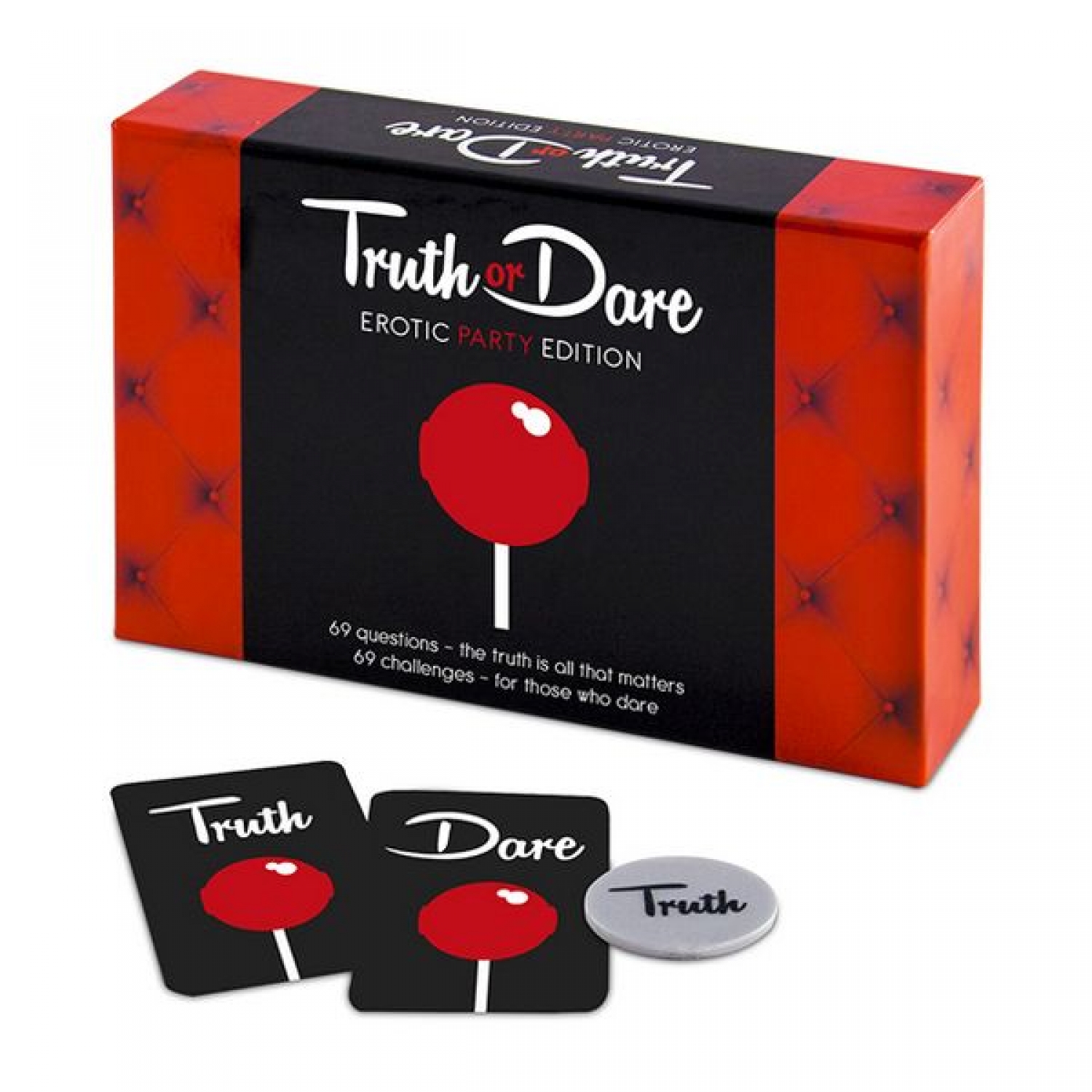 Ερωτικό επιτραπέζιο παιχνίδι Truth Or Dare - Tease & Please