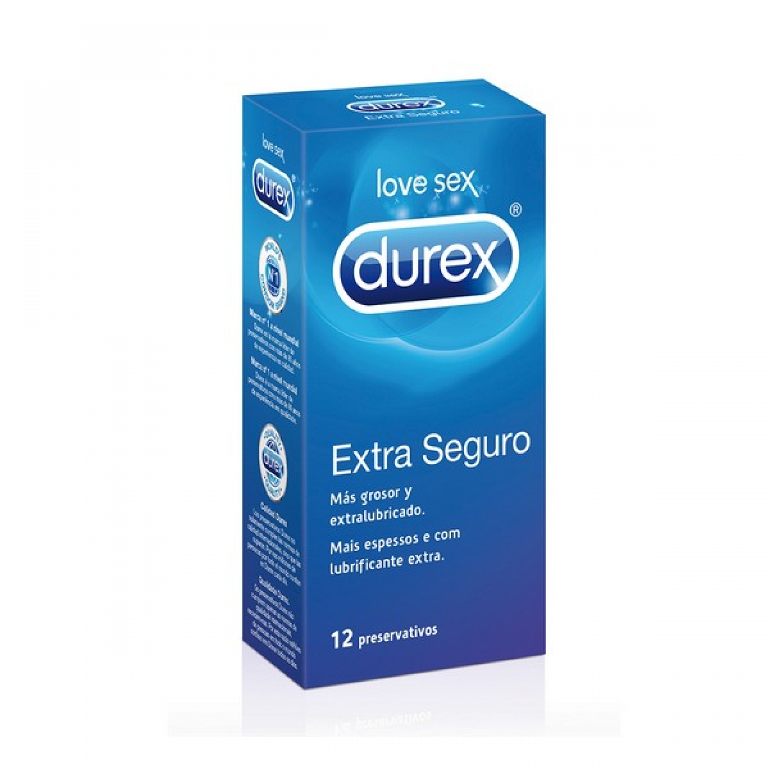 Προφυλακτικά Extra Safe Durex (12 Τεμάχια)