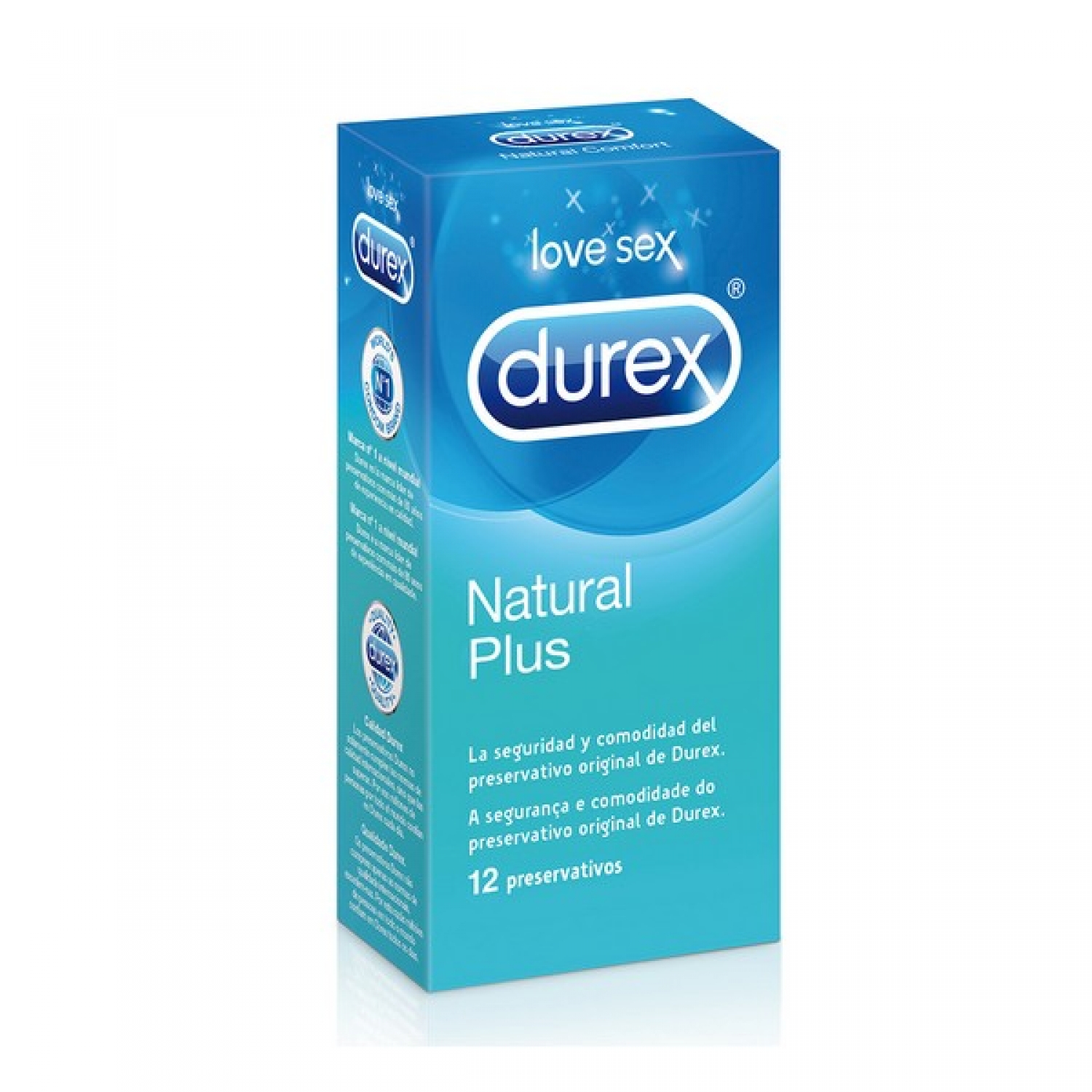Προφυλακτικά Natural Plus Durex (12 Τεμάχια)
