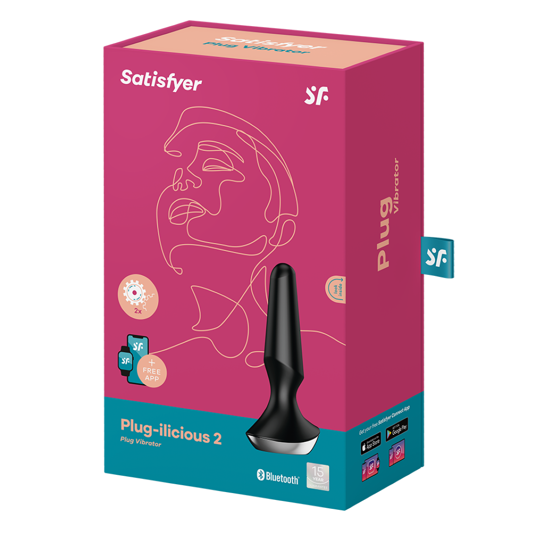 Satisfyer Plug-ilicious 2 Play Πρωκτικός Δονητής - Μαύρος Satisfyer Plug-ilicious 2 Play Πρωκτικός Δονητής - Μαύρος