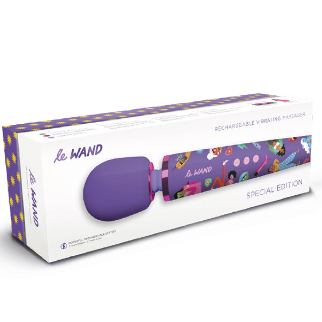 Le Wand Feel My Power Special Edition Jade Purple Brown Le Wand Feel My Power Special Edition Jade Purple Brown
