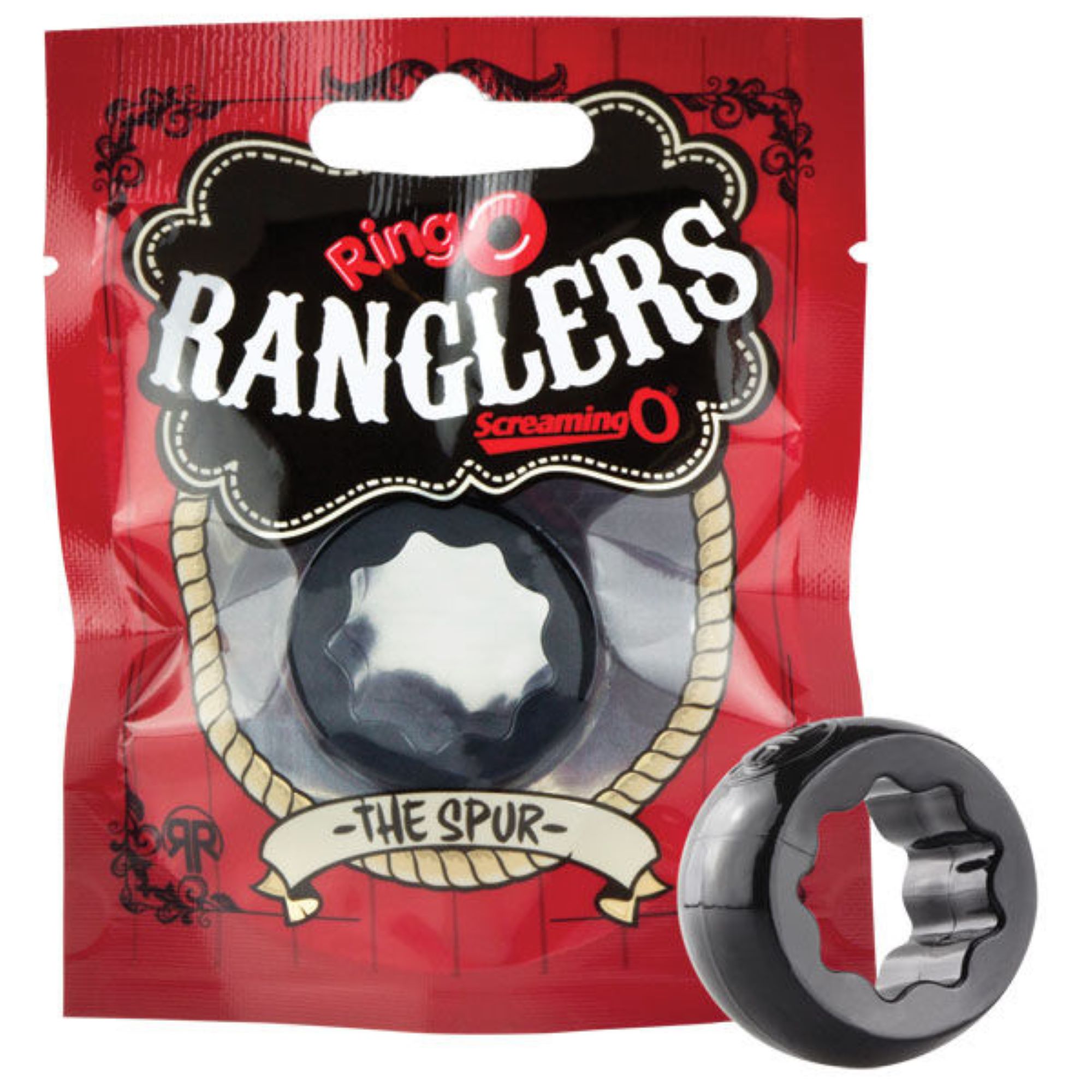 Δαχτυλίδι Πέους Ranglers Spur Μαύρο - The Screaming O