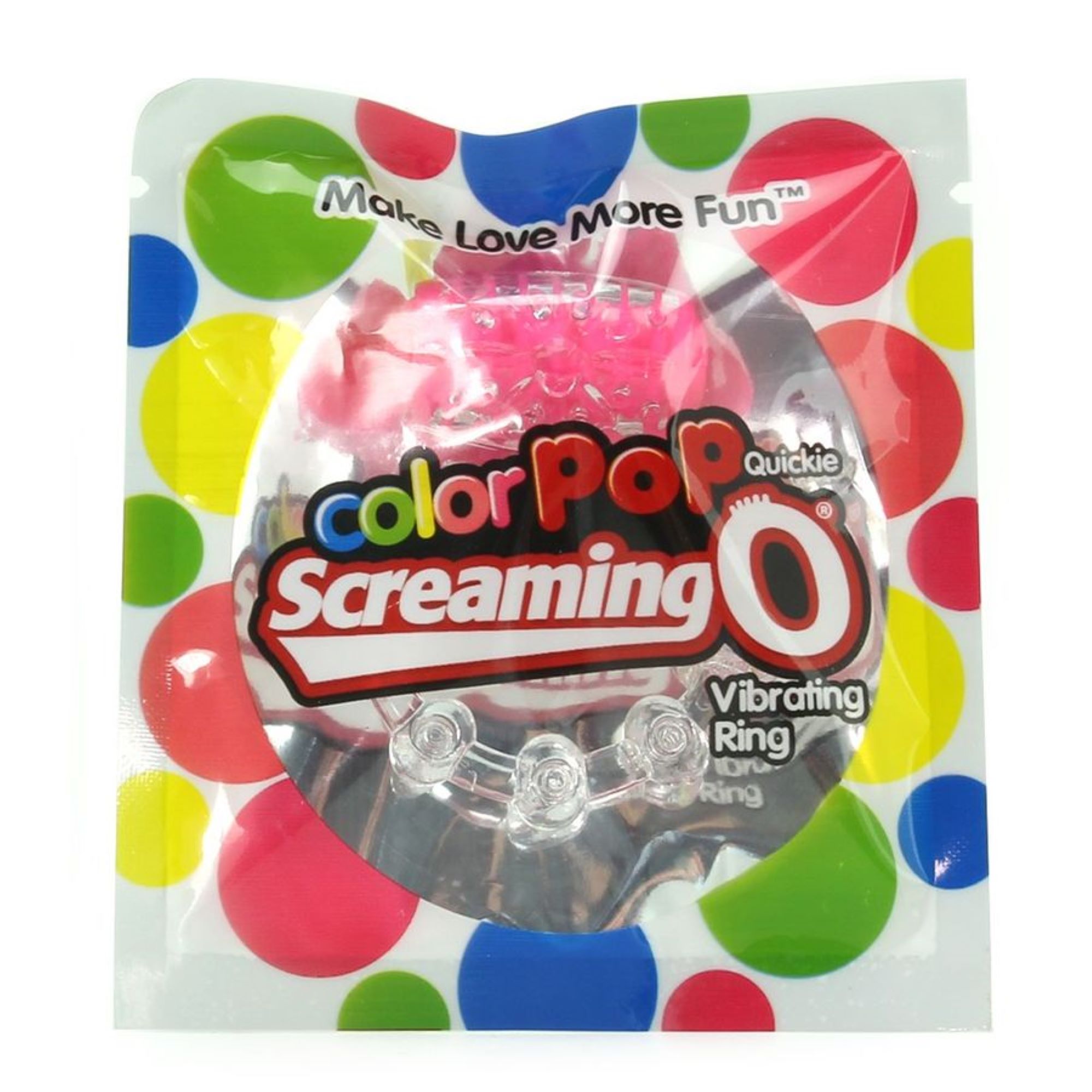 Δαχτυλίδι Πέους με δόνηση Color Pop Quickie Ροζ - The Screaming O Δαχτυλίδι Πέους με δόνηση Color Pop Quickie Ροζ - The Screaming O