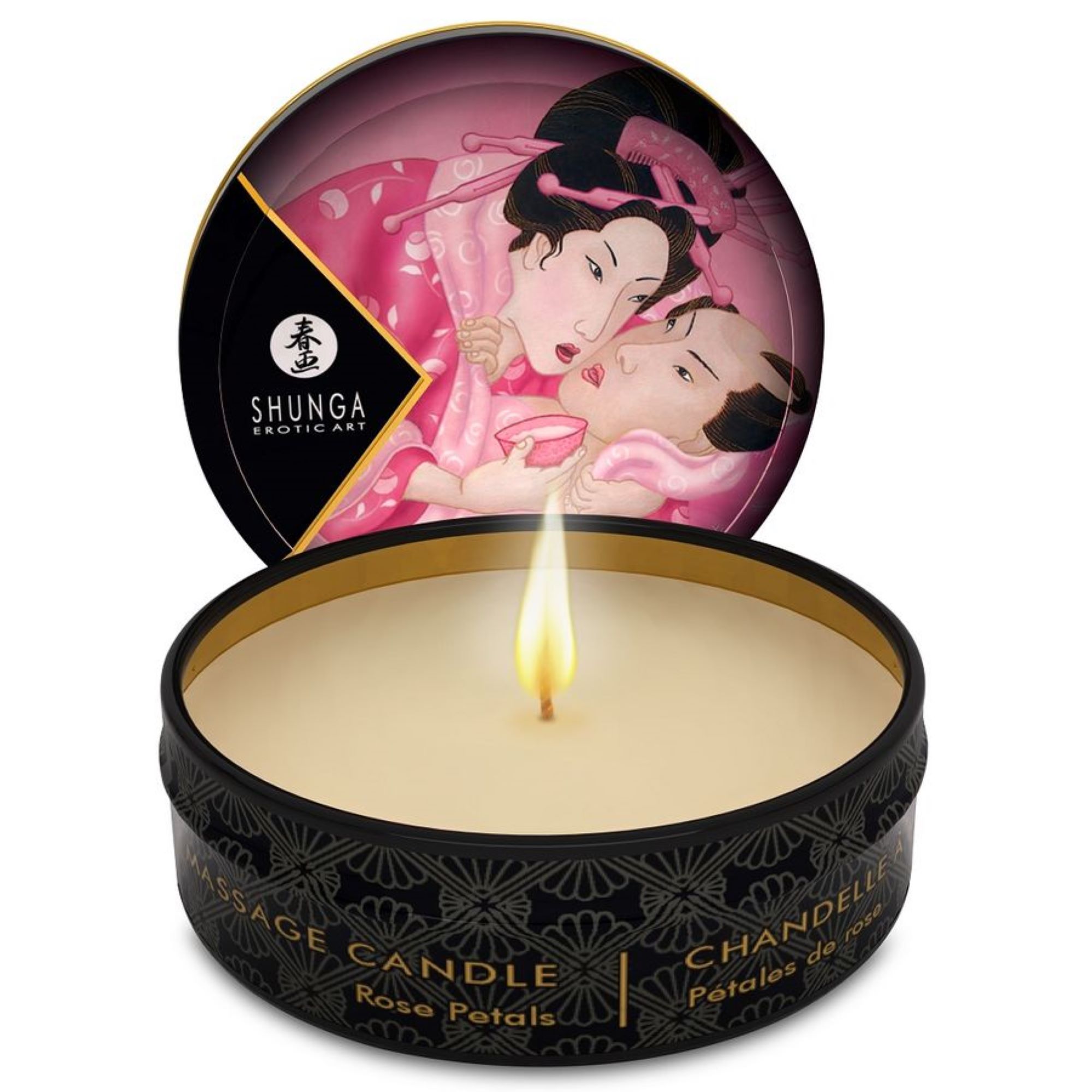 Κερί Για Μασάζ με Άρωμα Rose Petals - Shunga