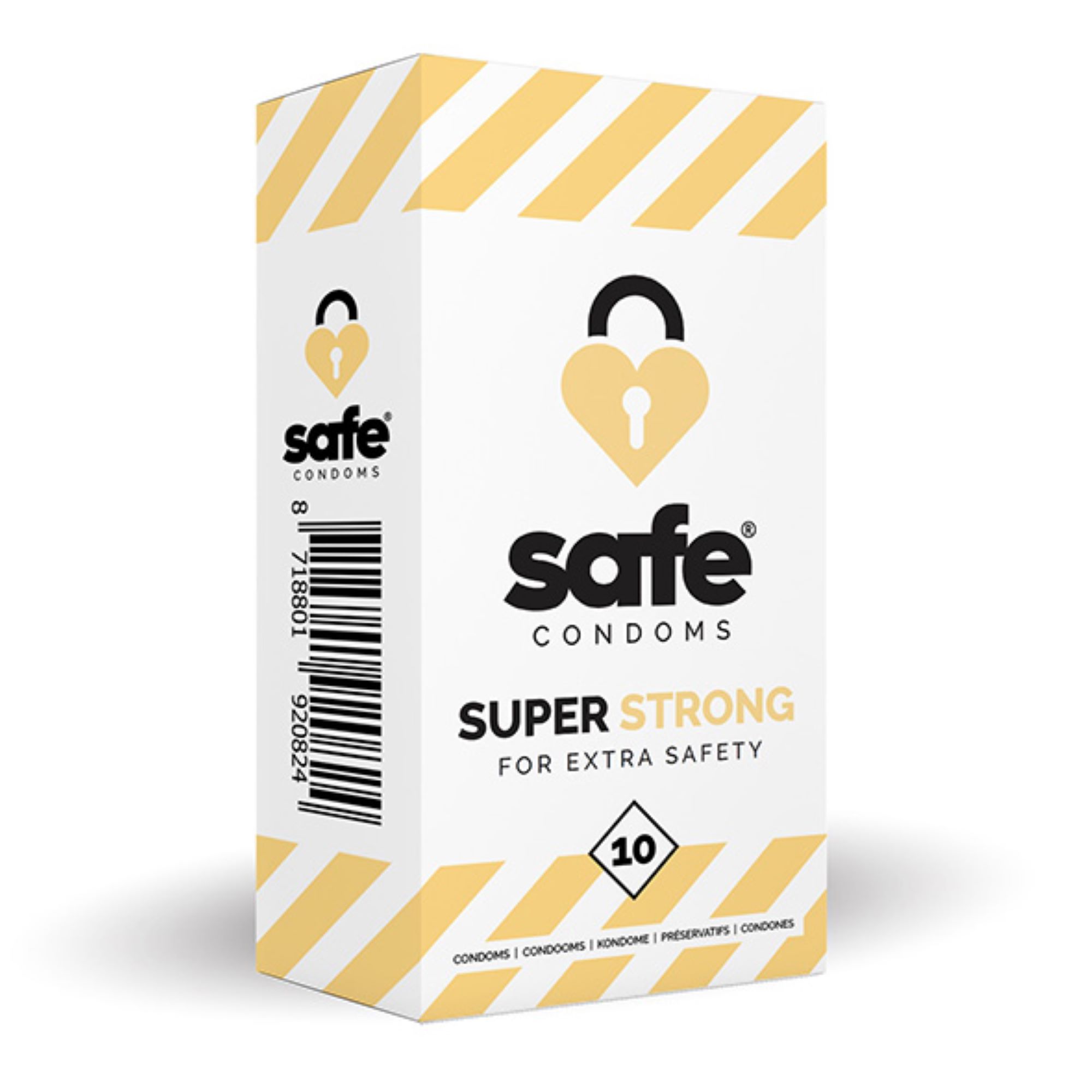 Προφυλακτικά Super Strong 10τμχ - Safe Condoms