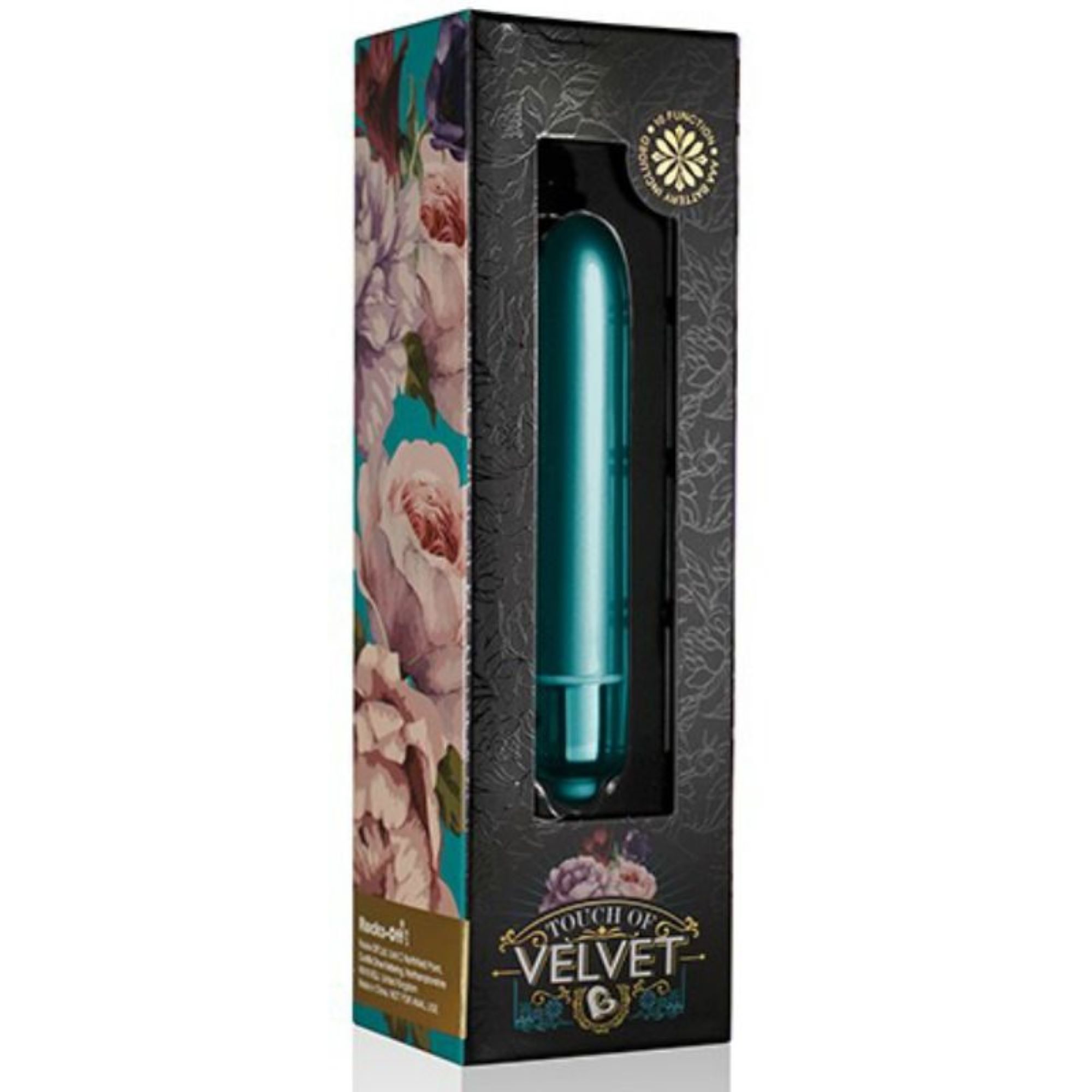Δονητής σφαίρα Touch of Velvet πετρόλ 9cm - Rocks Off